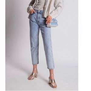 Rag & Bone Maya High Waist Ankle Slim Straight Leg Jeans (Belmar). *Runs small.